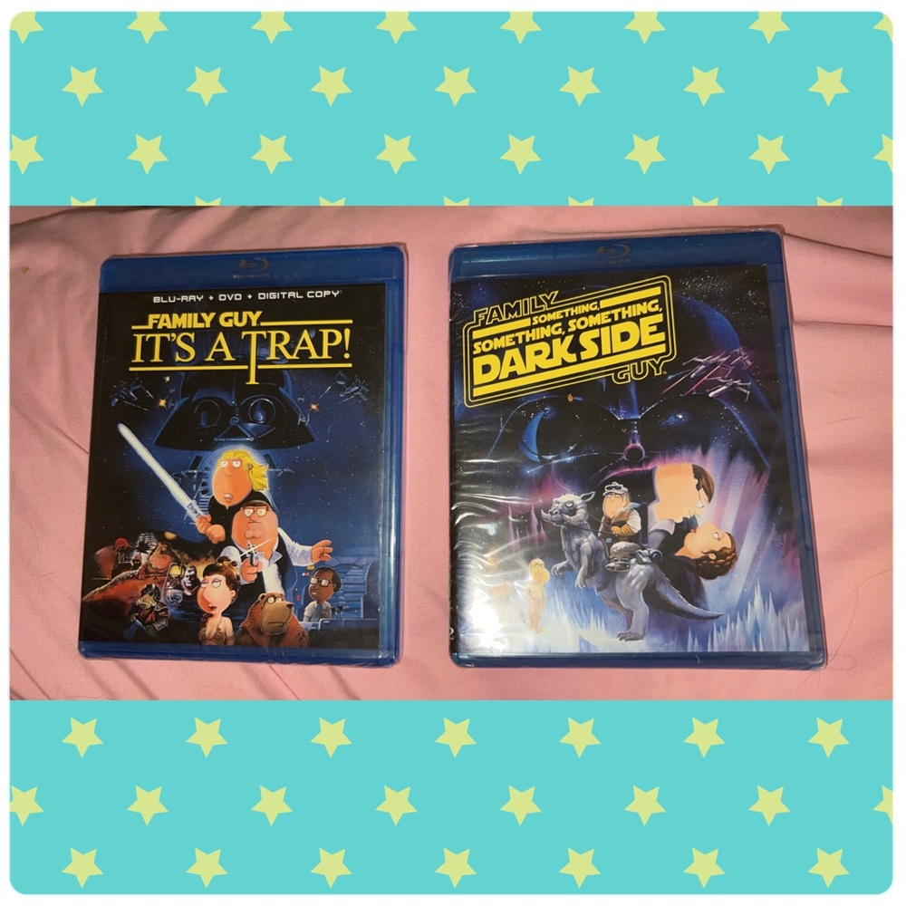 Family Guy BluRay DVD’s - Star Wars